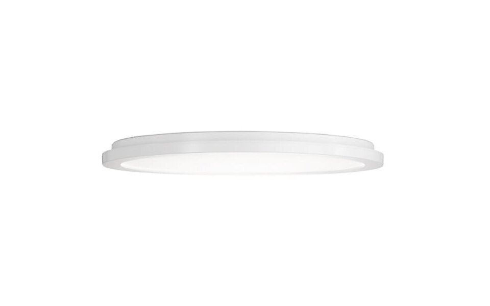 HLW LED LED Ceiling Light - Bathroom Light - Trion Camy - Surface Mounted Round 9W - Splashproof IP44 - Dimmable - Warm White 3000K - Matte White HLW LED LED Ceiling Light - Bathroom Light - Trion Camy - Surface Mounted Round 9W - Splashproof IP44 - Dimmable - Warm White 3000K - Matte White