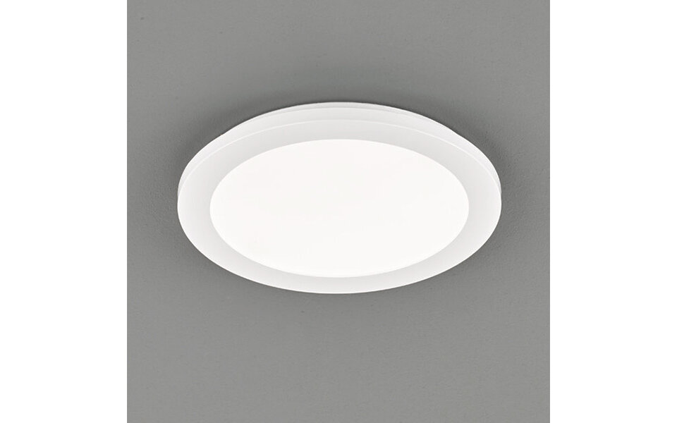 HLW LED LED Plafondlamp - Badkamerlamp - Trion Camy - Opbouw Rond 13W - Spatwaterdicht IP44 - Dimbaar - Warm Wit 3000K - Mat Wit HLW LED LED Plafondlamp - Badkamerlamp - Trion Camy - Opbouw Rond 13W - Spatwaterdicht IP44 - Dimbaar - Warm Wit 3000K - Mat Wit
