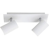 Trion Mary LED Ceiling Spotlight 2-light GU10 Matte White