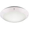 Trion Camiro LED ceiling lamp round Ø260 IP54 E27 matte white