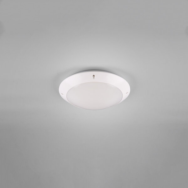 HLW LED LED Plafondlamp - Badkamerlamp - Trion Camiro - Opbouw Rond - Waterdicht IP54 - E27 Fitting - Mat Wit - Kunststof HLW LED LED Plafondlamp - Badkamerlamp - Trion Camiro - Opbouw Rond - Waterdicht IP54 - E27 Fitting - Mat Wit - Kunststof