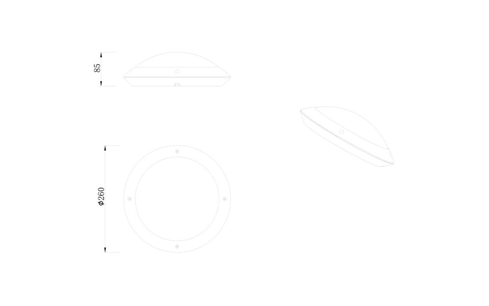 HLW LED LED Ceiling Lamp - Bathroom Lamp - Trion Camiro - Surface Mounted Round - Waterproof IP54 - E27 Fitting - Matte White - Plastic HLW LED LED Ceiling Lamp - Bathroom Lamp - Trion Camiro - Surface Mounted Round - Waterproof IP54 - E27 Fitting - Matte White - Plastic