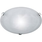 HLW LED LED Ceiling Light - Ceiling Lighting - Trion Adirona - E27 Fitting - Round - Matte Nickel - Aluminum
