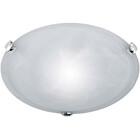 HLW LED LED Plafondlamp - Plafondverlichting - Trion Adirona - E27 Fitting - Rond - Mat Nikkel - Aluminium