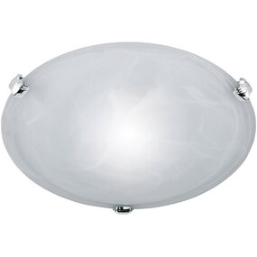 LED Plafondlamp Trion Adirona 30cm Matte Nikkel E27 LED Plafondlamp Trion Adirona 30cm Matte Nikkel E27