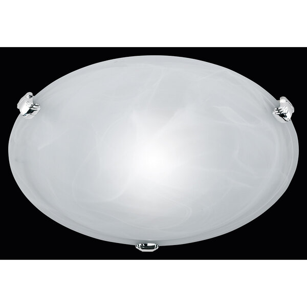 HLW LED LED Plafondlamp - Plafondverlichting - Trion Adirona - E27 Fitting - Rond - Mat Nikkel - Aluminium