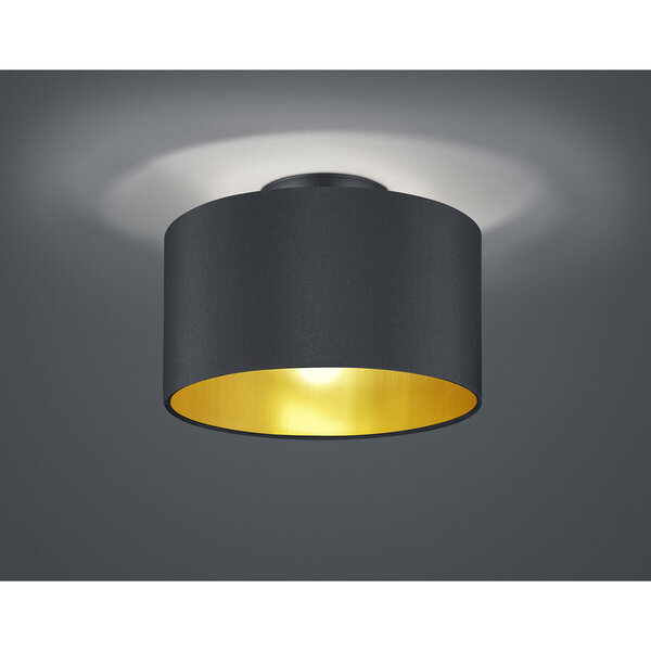 HLW LED LED Plafondlamp - Plafondverlichting - Trion Hostons - E14 Fitting - Rond - Mat Zwart - Aluminium HLW LED LED Plafondlamp - Plafondverlichting - Trion Hostons - E14 Fitting - Rond - Mat Zwart - Aluminium