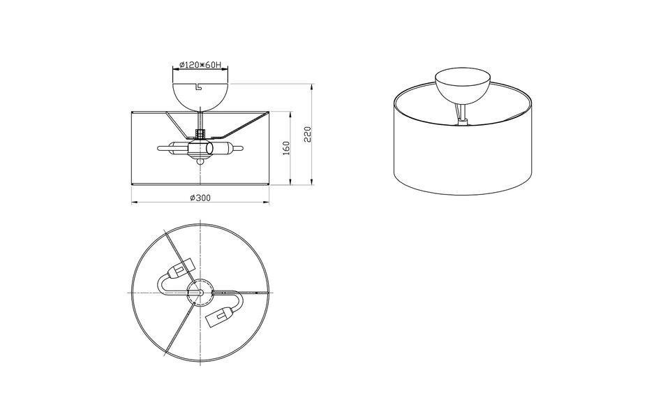 HLW LED LED Plafondlamp - Plafondverlichting - Trion Hostons - E14 Fitting - Rond - Mat Zwart - Aluminium HLW LED LED Plafondlamp - Plafondverlichting - Trion Hostons - E14 Fitting - Rond - Mat Zwart - Aluminium
