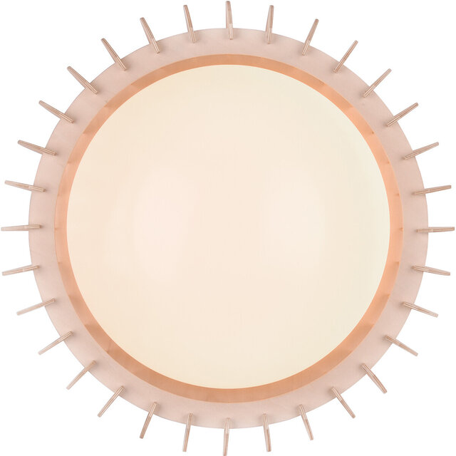 rond dimbare LED plafondlamp Ø40 cm met warm wit licht van 3000K en 2200 lumen