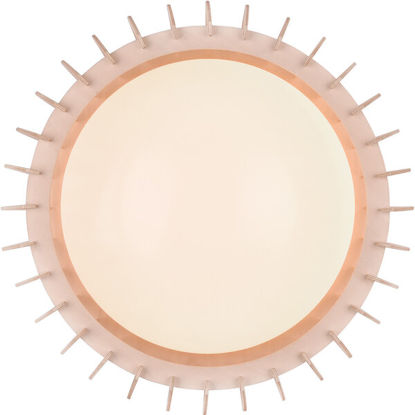 HLW LED LED Plafondlamp - Plafondverlichting - Trion Manto - 16.5W - Warm Wit 3000K - Dimbaar - Rond - Houtkleur - Kunststof HLW LED LED Plafondlamp - Plafondverlichting - Trion Manto - 16.5W - Warm Wit 3000K - Dimbaar - Rond - Houtkleur - Kunststof