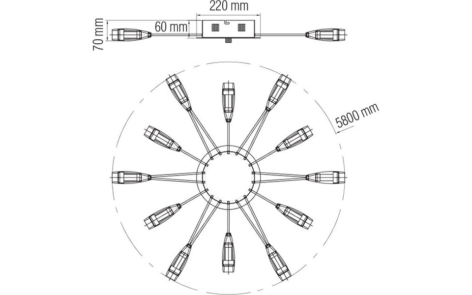 HLW LED LED Ceiling Light - Ceiling Lighting - Fave - 62W - Natural White 4000K - Copper Aluminum HLW LED LED Ceiling Light - Ceiling Lighting - Fave - 62W - Natural White 4000K - Copper Aluminum