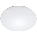 LED Ceiling Light with Motion Sensor - Strum - 24W - Surface Mounted Round - Natural White 4200K - 360° - Matte White - Aluminum