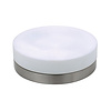 LED ceiling light round Ø285mm - 2× E27, matte chrome