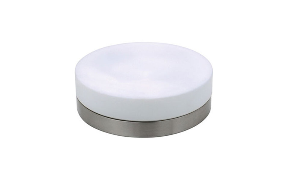 HLW LED LED Ceiling Light - Surface Mounted Round - E27 - Matte Chrome Aluminum - Ø285mm HLW LED LED Ceiling Light - Surface Mounted Round - E27 - Matte Chrome Aluminum - Ø285mm