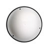 HLW LED LED Ceiling Light - Bathroom Light - Surface Mounted Round 12W - Waterproof IP54 - Bright/Cool White 6400K - Matte Black Plastic