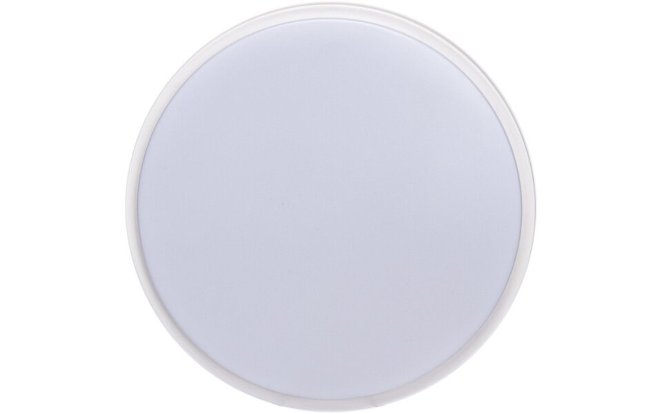 HLW LED LED Ceiling Light - Aigi Santi - Surface Mounted Round 12W - Warm White 3000K - Matte White Aluminum
