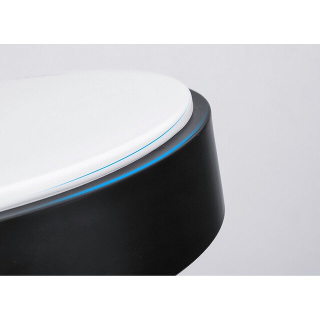 HLW LED LED Plafondlamp - Aigi Santi - Opbouw Rond 12W - Warm Wit 3000K - Mat Wit Aluminium