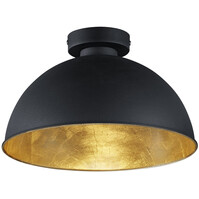 Trion Jin E27 Ceiling Lamp Matte Black Ø310 Aluminum 60W