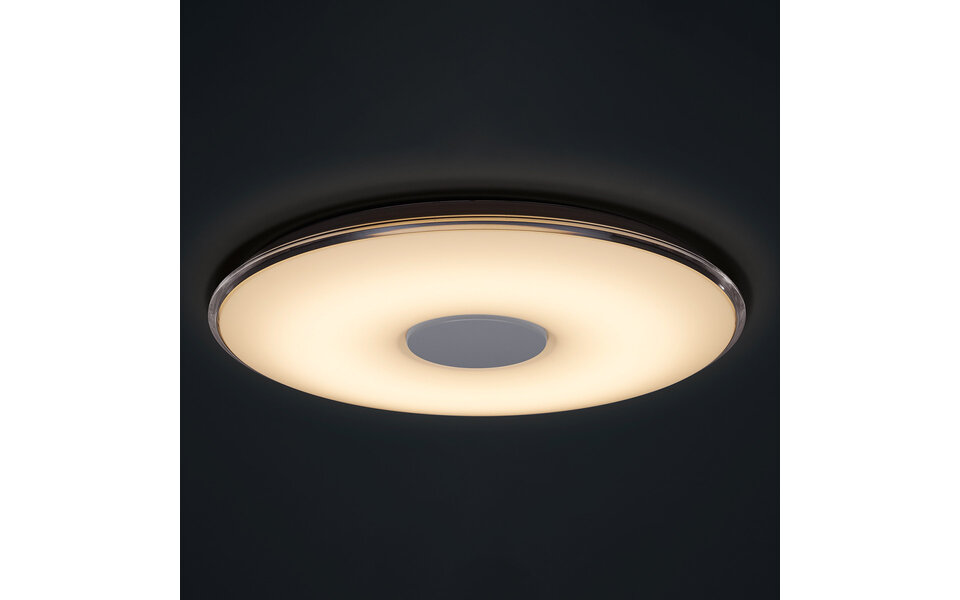 HLW LED LED Plafondlamp - Trion Tako - 45W - Aanpasbare Kleur - Dimbaar - Afstandsbediening - Rond - Mat Wit HLW LED LED Plafondlamp - Trion Tako - 45W - Aanpasbare Kleur - Dimbaar - Afstandsbediening - Rond - Mat Wit