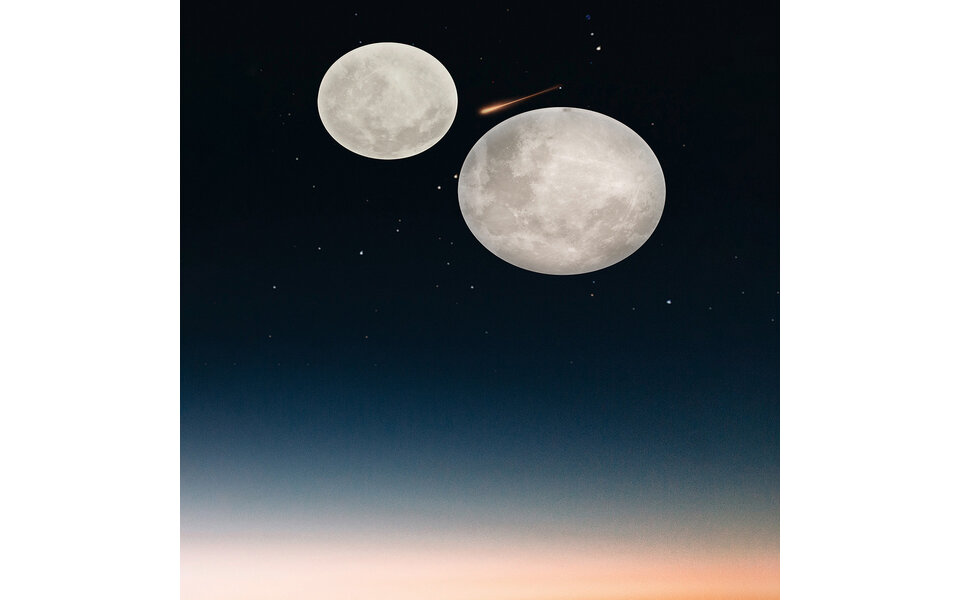 HLW LED LED Ceiling Light - Trion Moon - 22W - Warm White 3000K - Dimmable - Remote Control - Round - Matte White HLW LED LED Ceiling Light - Trion Moon - 22W - Warm White 3000K - Dimmable - Remote Control - Round - Matte White