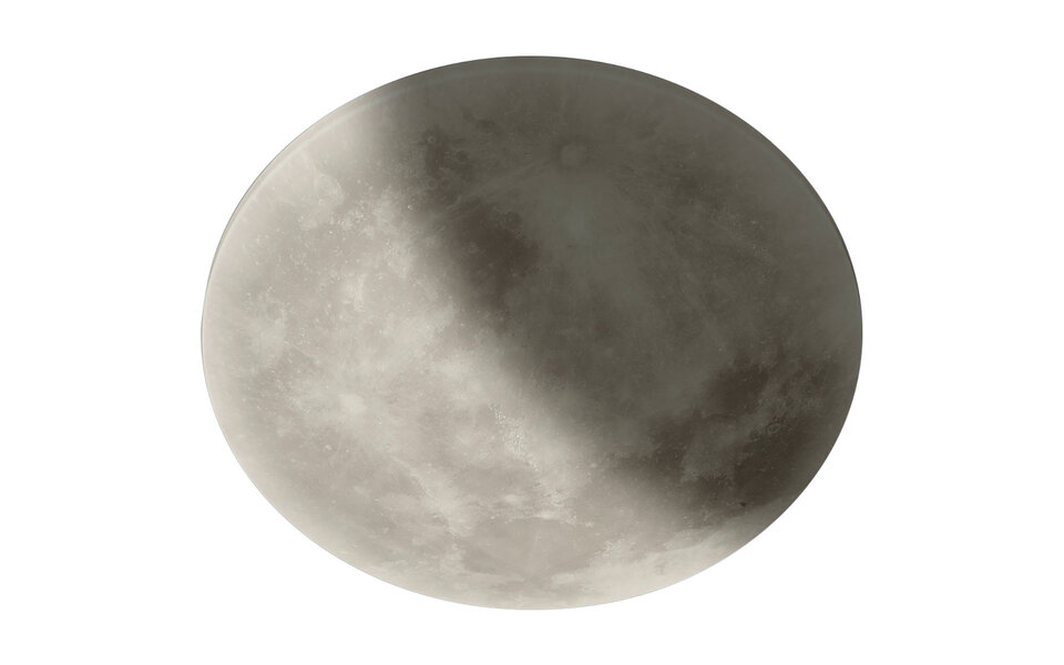 HLW LED LED Plafondlamp - Trion Maan - 22W - Warm Wit 3000K - Dimbaar - Afstandsbediening - Rond - Mat Wit HLW LED LED Plafondlamp - Trion Maan - 22W - Warm Wit 3000K - Dimbaar - Afstandsbediening - Rond - Mat Wit