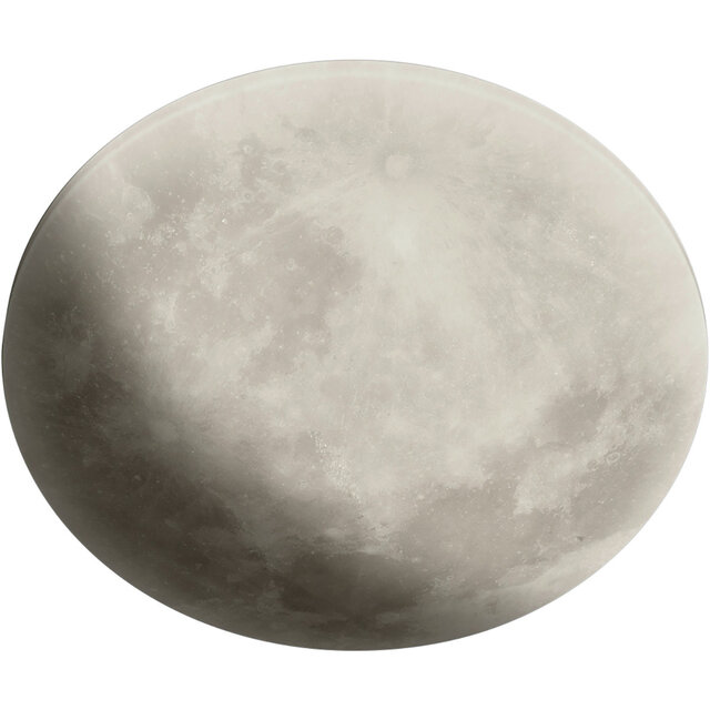 HLW LED LED Plafondlamp - Trion Maan - 22W - Warm Wit 3000K - Dimbaar - Afstandsbediening - Rond - Mat Wit HLW LED LED Plafondlamp - Trion Maan - 22W - Warm Wit 3000K - Dimbaar - Afstandsbediening - Rond - Mat Wit