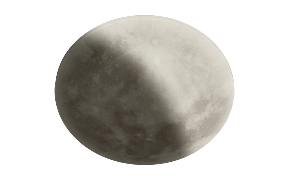 HLW LED LED Plafondlamp - Trion Maan - 22W - Warm Wit 3000K - Dimbaar - Afstandsbediening - Rond - Mat Wit HLW LED LED Plafondlamp - Trion Maan - 22W - Warm Wit 3000K - Dimbaar - Afstandsbediening - Rond - Mat Wit