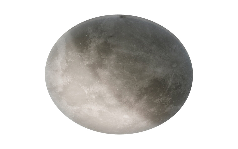 HLW LED LED Plafondlamp - Trion Maan - 40W - Warm Wit 3000K - Dimbaar - Afstandsbediening - Rond - Mat Wit HLW LED LED Plafondlamp - Trion Maan - 40W - Warm Wit 3000K - Dimbaar - Afstandsbediening - Rond - Mat Wit
