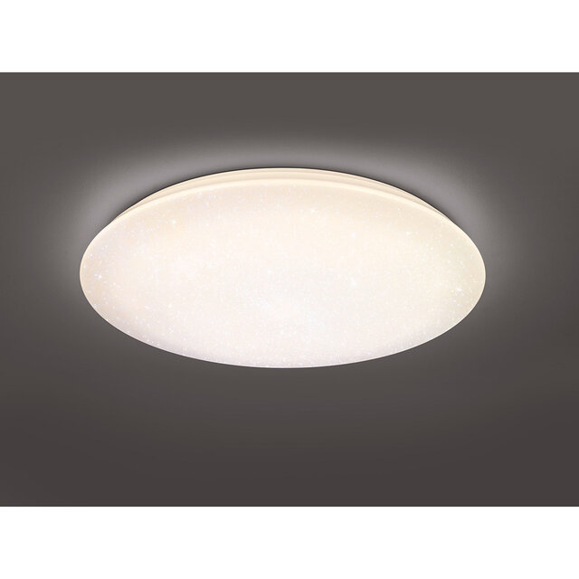 ronde mat witte LED plafondlamp 80W 6400 lumen dimbaar met aanpasbare kleurtemperatuur