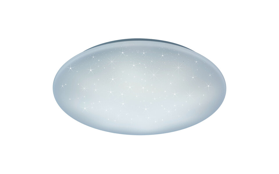 HLW LED LED Plafondlamp - Trion Ster - 27W - Aanpasbare Kleur - Dimbaar - Afstandsbediening - Sterlicht - Rond - Mat Wit - Kunststof HLW LED LED Plafondlamp - Trion Ster - 27W - Aanpasbare Kleur - Dimbaar - Afstandsbediening - Sterlicht - Rond - Mat Wit - Kunststof