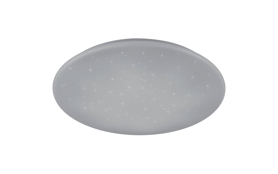 HLW LED LED Plafondlamp - Trion Ster - 27W - Aanpasbare Kleur - Dimbaar - Afstandsbediening - Sterlicht - Rond - Mat Wit - Kunststof HLW LED LED Plafondlamp - Trion Ster - 27W - Aanpasbare Kleur - Dimbaar - Afstandsbediening - Sterlicht - Rond - Mat Wit - Kunststof