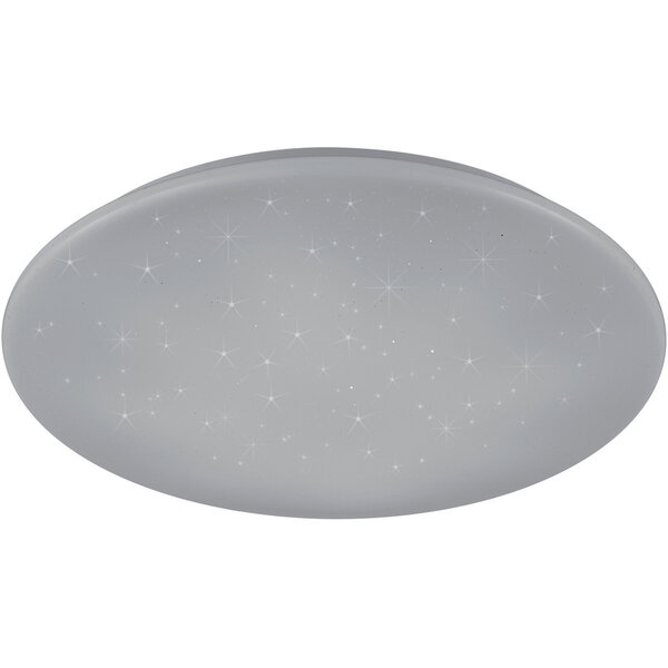 HLW LED LED Plafondlamp - Trion Ster - 27W - Aanpasbare Kleur - Dimbaar - Afstandsbediening - Sterlicht - Rond - Mat Wit - Kunststof HLW LED LED Plafondlamp - Trion Ster - 27W - Aanpasbare Kleur - Dimbaar - Afstandsbediening - Sterlicht - Rond - Mat Wit - Kunststof
