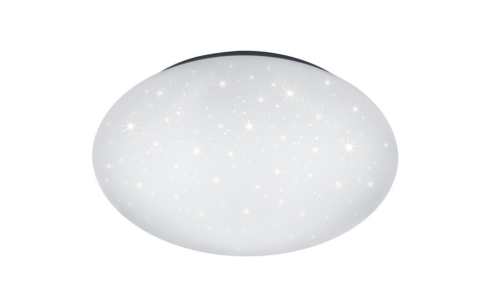 HLW LED LED Ceiling Light - Trion Luka Star - 18W - Adjustable Color - Dimmable - Remote Control - Round - Matte White HLW LED LED Ceiling Light - Trion Luka Star - 18W - Adjustable Color - Dimmable - Remote Control - Round - Matte White