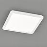HLW LED LED Ceiling Light - Bathroom Light - Trion Camy - Surface Mounted Square 22W - Splashproof IP44 - Dimmable - Warm White 3000K - Matte White HLW LED LED Ceiling Light - Bathroom Light - Trion Camy - Surface Mounted Square 22W - Splashproof IP44 - Dimmable - Warm White 3000K - Matte White