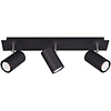 LED plafondspot Trion Mary 3x GU10 mat zwart draaibaar LED plafondspot Trion Mary 3x GU10 mat zwart draaibaar