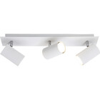 HLW LED LED Plafondspot - Trion Mary - GU10 Fitting - 3-lichts - Rechthoek - Mat Wit - Aluminium