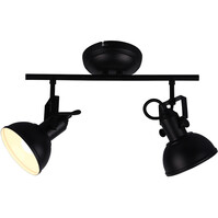 LED ceiling spotlight Trion Gini matte black 2xE14