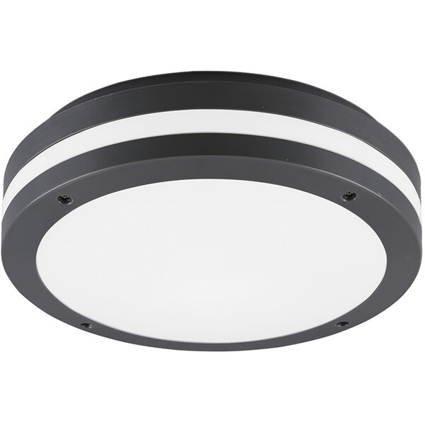 HLW LED LED Plafondlamp - Badkamerlamp - Trion Keraly - Opbouw Rond - Waterdicht - 12W - Warm Wit 3000K - Mat Antraciet - Kunststof HLW LED LED Plafondlamp - Badkamerlamp - Trion Keraly - Opbouw Rond - Waterdicht - 12W - Warm Wit 3000K - Mat Antraciet - Kunststof