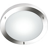 Trion Condi LED Plafondlamp Ø310 IP44 Mat Nikkel Verlichting per ruimte