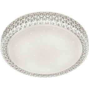 Trion Pegyon LED plafondlamp mat wit 21W dimbaar 3000K Trion Pegyon LED plafondlamp mat wit 21W dimbaar 3000K