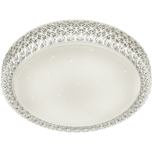 Trion Pegyon LED plafondlamp mat wit 21W dimbaar 3000K Verlichting per ruimte