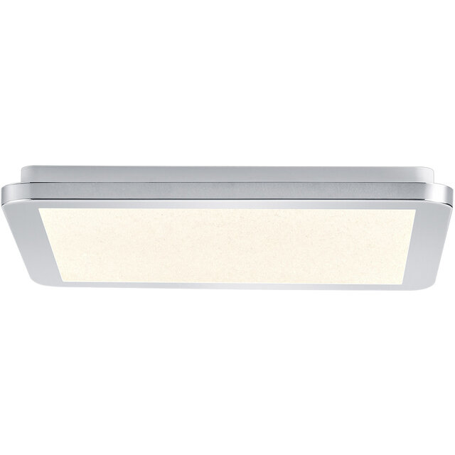 vierkante dimbare LED plafondlamp 18W 1650 lumen 3000K IP44 geschikt voor badkamer