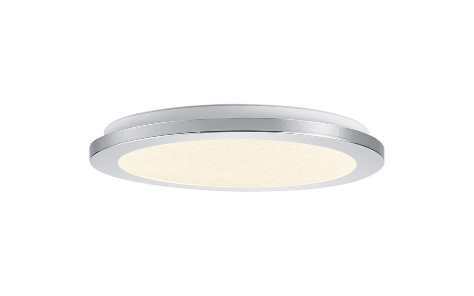 HLW LED LED Plafondlamp - Badkamerlamp - Trion Ceaniry - Opbouw Rond 15W - Spatwaterdicht IP44 - Dimbaar - Warm Wit 3000K - Glans Chroom HLW LED LED Plafondlamp - Badkamerlamp - Trion Ceaniry - Opbouw Rond 15W - Spatwaterdicht IP44 - Dimbaar - Warm Wit 3000K - Glans Chroom