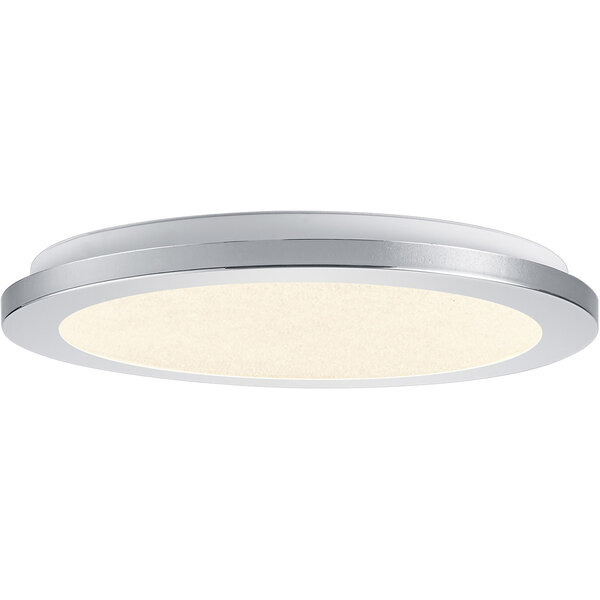 HLW LED LED Plafondlamp - Badkamerlamp - Trion Ceaniry - Opbouw Rond 15W - Spatwaterdicht IP44 - Dimbaar - Warm Wit 3000K - Glans Chroom HLW LED LED Plafondlamp - Badkamerlamp - Trion Ceaniry - Opbouw Rond 15W - Spatwaterdicht IP44 - Dimbaar - Warm Wit 3000K - Glans Chroom