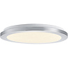 HLW LED LED Ceiling Light - Bathroom Light - Trion Ceaniry - Surface Mounted Round 15W - Splashproof IP44 - Dimmable - Warm White 3000K - Gloss Chrome HLW LED LED Ceiling Light - Bathroom Light - Trion Ceaniry - Surface Mounted Round 15W - Splashproof IP44 - Dimmable - Warm White 3000K - Gloss Chrome