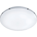 LED Plafondlamp - Badkamerlamp - Trion Apity - Opbouw Rond 18W - Spatwaterdicht IP44 - Warm Wit 3000K - Glans Chroom - Aluminium LED Plafondlamp - Badkamerlamp - Trion Apity - Opbouw Rond 18W - Spatwaterdicht IP44 - Warm Wit 3000K - Glans Chroom - Aluminium