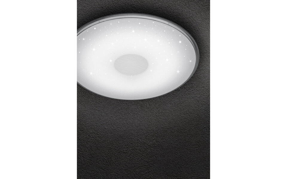 HLW LED LED Ceiling Light - Trion Sorgina - 30W - Adjustable Color - Dimmable - Remote Control - Round - Matte White HLW LED LED Ceiling Light - Trion Sorgina - 30W - Adjustable Color - Dimmable - Remote Control - Round - Matte White