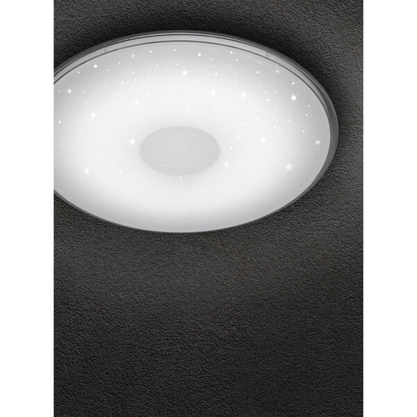 HLW LED LED Plafondlamp - Trion Sorgina - 30W - Aanpasbare Kleur - Dimbaar - Afstandsbediening - Rond - Mat Wit HLW LED LED Plafondlamp - Trion Sorgina - 30W - Aanpasbare Kleur - Dimbaar - Afstandsbediening - Rond - Mat Wit