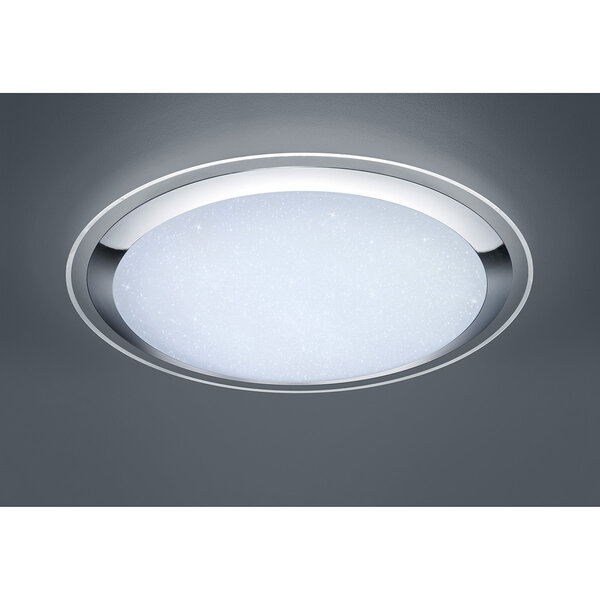 HLW LED LED Plafondlamp - Trion Mikany - 95W - Aanpasbare Kleur - Dimbaar - Afstandsbediening - Rond - Mat Wit HLW LED LED Plafondlamp - Trion Mikany - 95W - Aanpasbare Kleur - Dimbaar - Afstandsbediening - Rond - Mat Wit