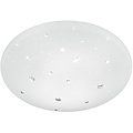 LED Ceiling Light - Bathroom Light - Trion Acinoa - Splashproof IP44 - 12W - Natural White 4000K - Round - Matte White